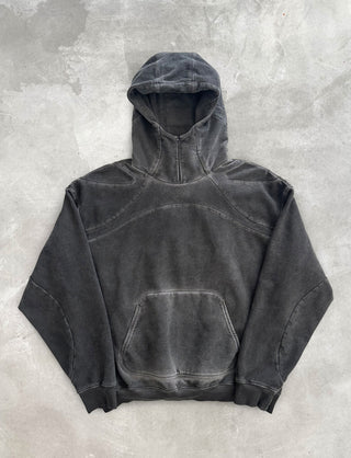 Faded Black Hoodie